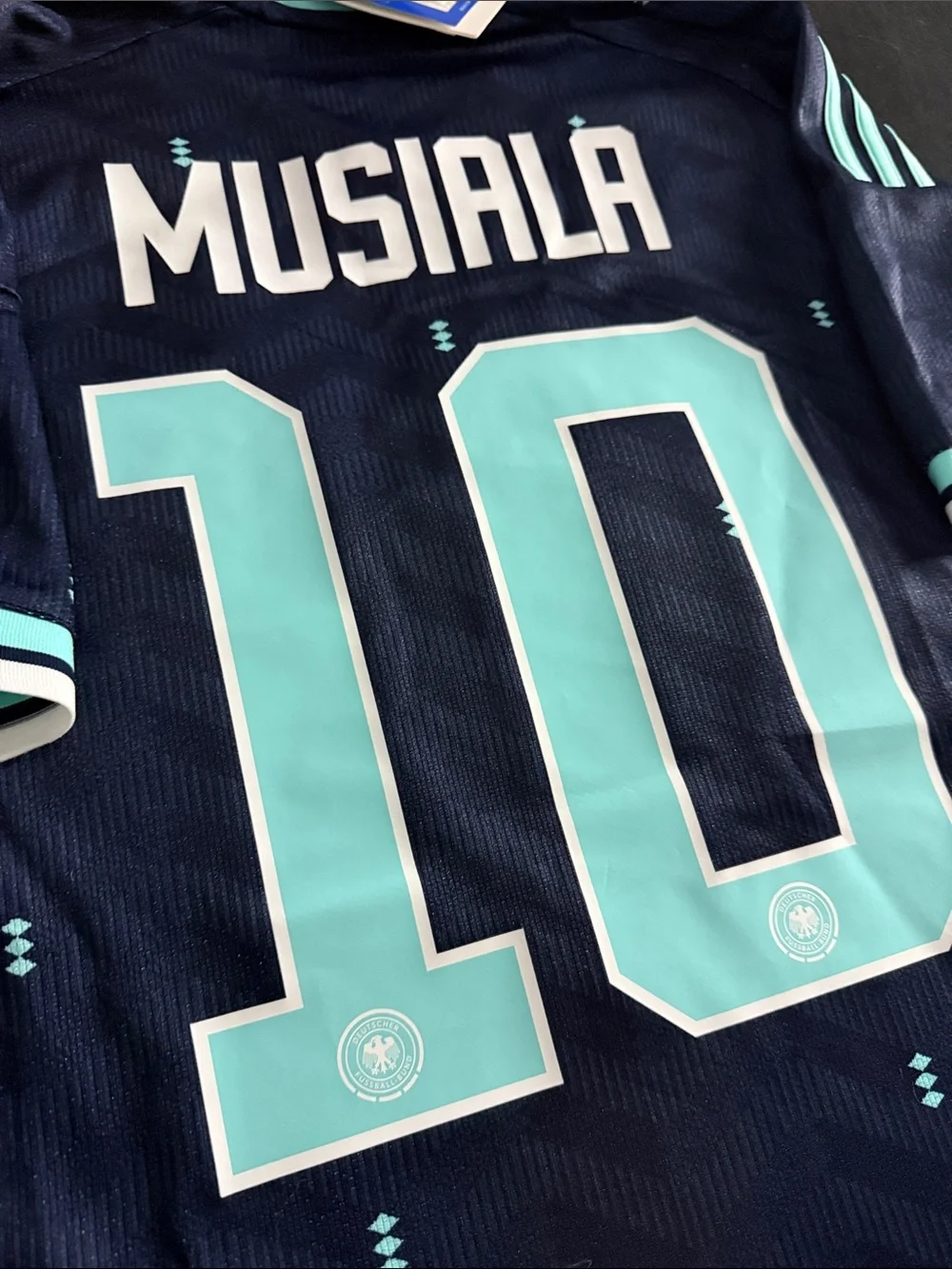 Germany 🇩🇪 #10 Jamal Musiala 2026 FIFA World Cup Adidas Away Jersey